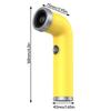 Digital Screen Bladeless Handheld Hair Dryer Curved Design High-Speed Turbine Fan  Children Use