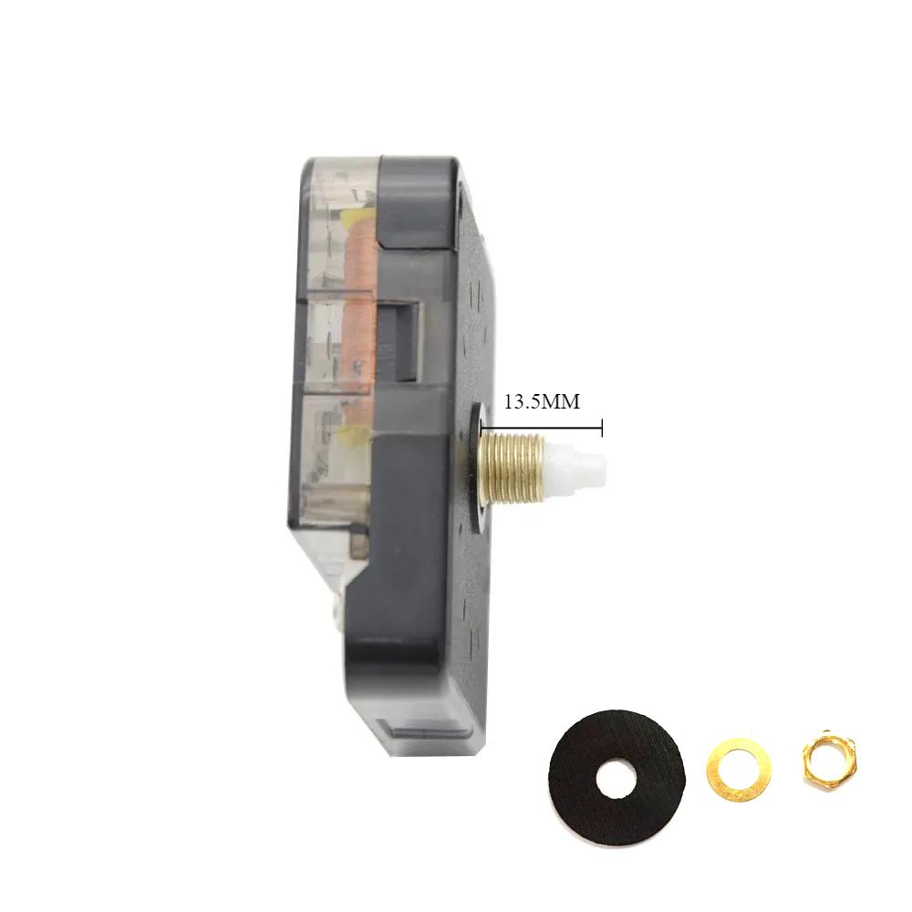 Silent Diy Wall Clock Movement Long Axis Sweep Clock Mechanism Quartz Rotating Watch Machinery Repair Kit Parts Accessories