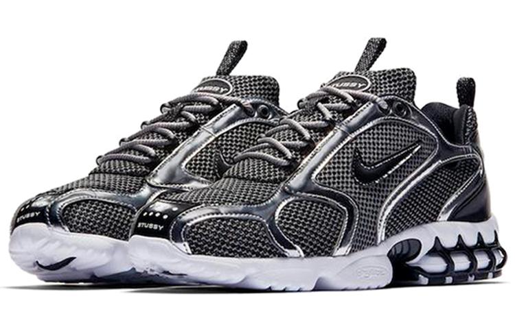 Nike X Stussy Air Zoom Spiridon Caged 2 'Pure Platinum' CU1854-001