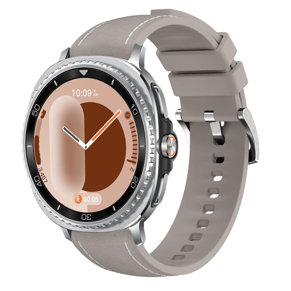 Leather Band For Samsung Galaxy Watch 8 44mm 40mm 8 classic 46mm silicone sport correa Bracelet Galaxy Watch 8 Strap accessories