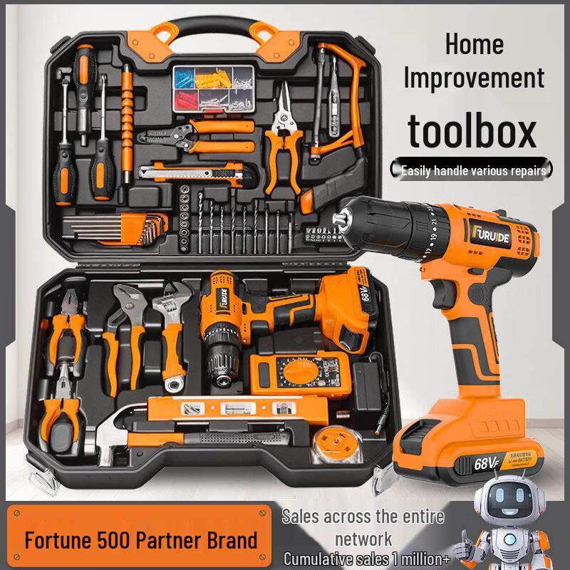 Allies Multifunktionales Kabelloses Heimwerkzeug-Set