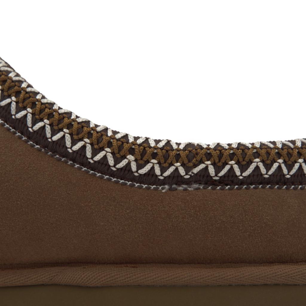 UGG Kapcie Tasman Kasztanowe Damskie Trampki Brązowe 5955-CHE