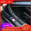 Car Sticker 2025 Hot Carbon Fiber Car Door Sill Protector Stickers For BMW M E46 E90 E60 F30 E39 F10 F20 E87 E36 F20 F30 1 2 3 5