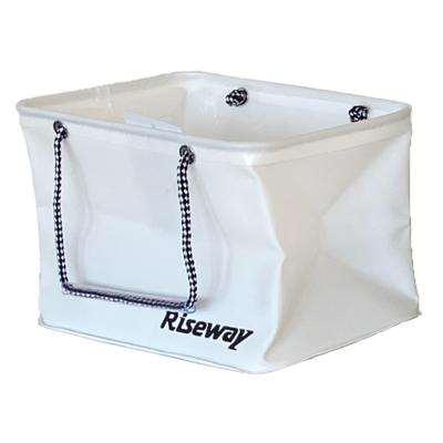 Riseway Rock Fishing Folding Bag 30cm White UEV-044 (No Lid)