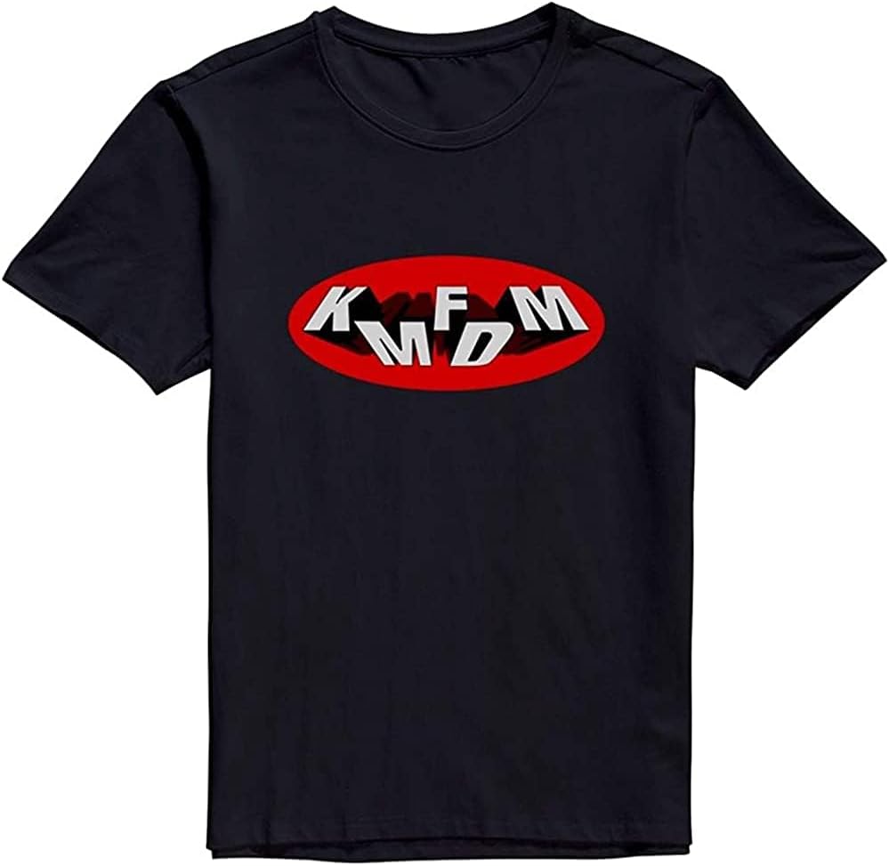 Hot Topic Pre Cotton KMFDM Printed Tee Graphic T-Shirt Funny Shirt for Mens XXL