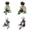 Hunter X Hunter Pvc Sitting Killua And Gon Anime Desk Ornaments Collectors Items For Enthusiasts