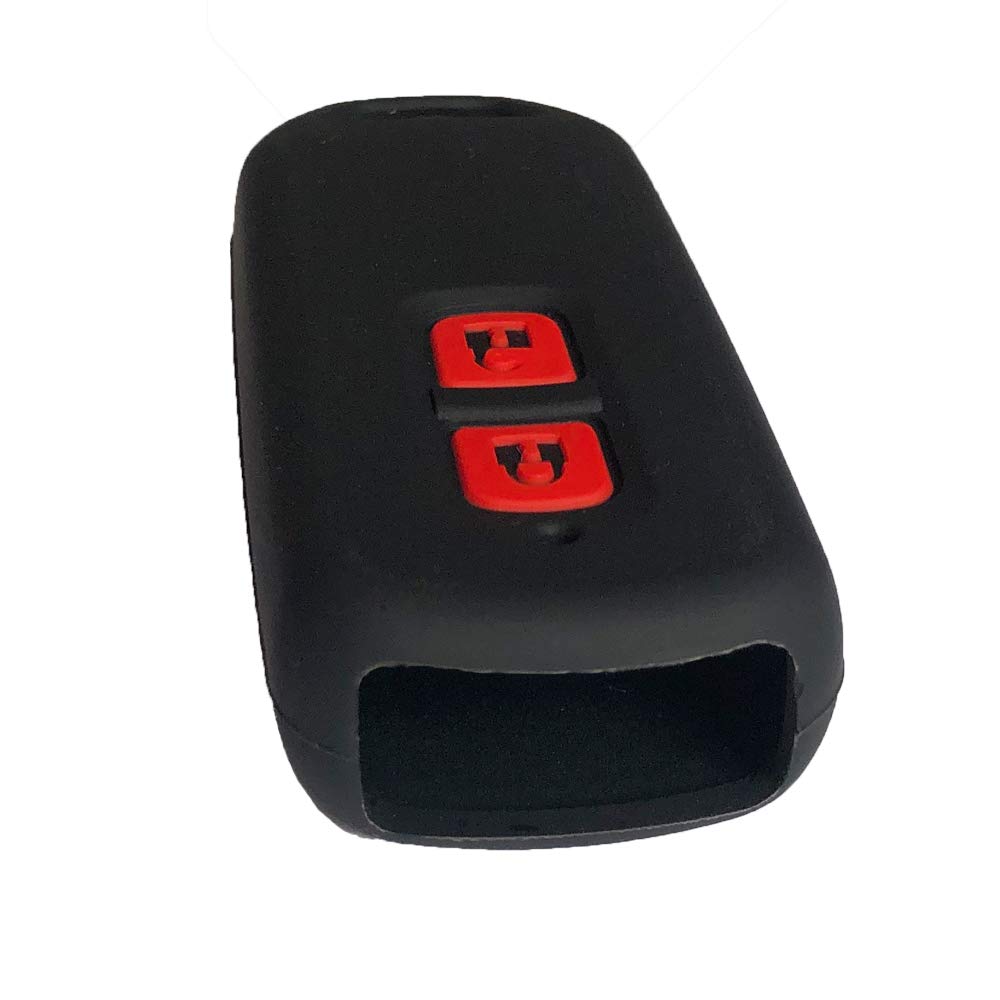 ZIAN Honda Smart Key Case for Cars, Black, 2 Buttons, New NBOX Custom, N-Wagon,