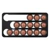 Coffee Pods Storage Rack Pods Organizer Shelves for Home Wall Mount Kitchen Countertop Organizer Accessories