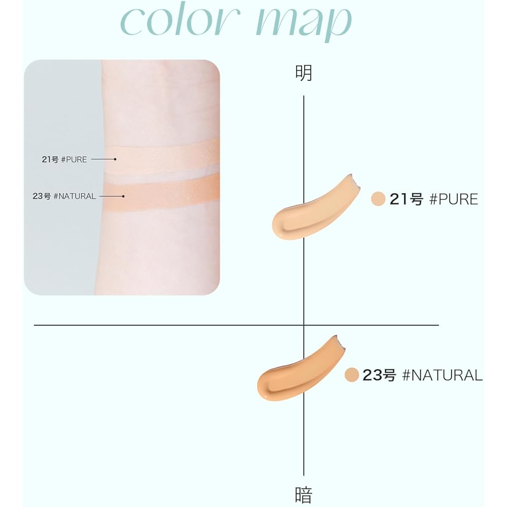 TTT By Honda Tsubasa Clear Daily Cushion Foundation Natural 23 13g SPF50 PA+++ Sunscreen Sensitive Skin Tested