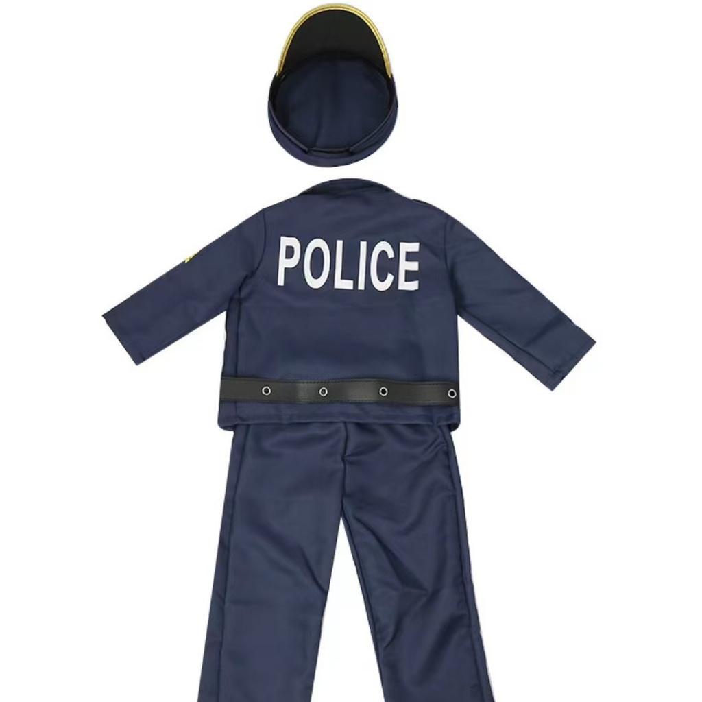 Kids Uniform Cosplay Set Halloween Role Play Costume for Makeup Party Performance