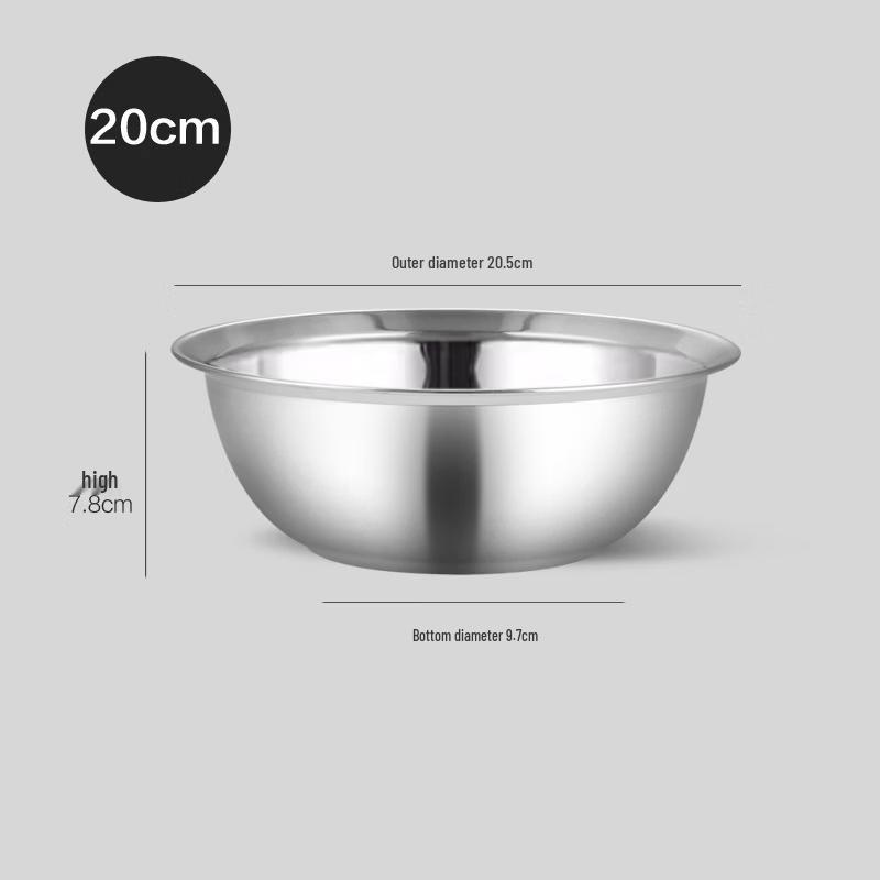 ZISIZ 304 Stainless Steel Anti-overflow Soup Basin