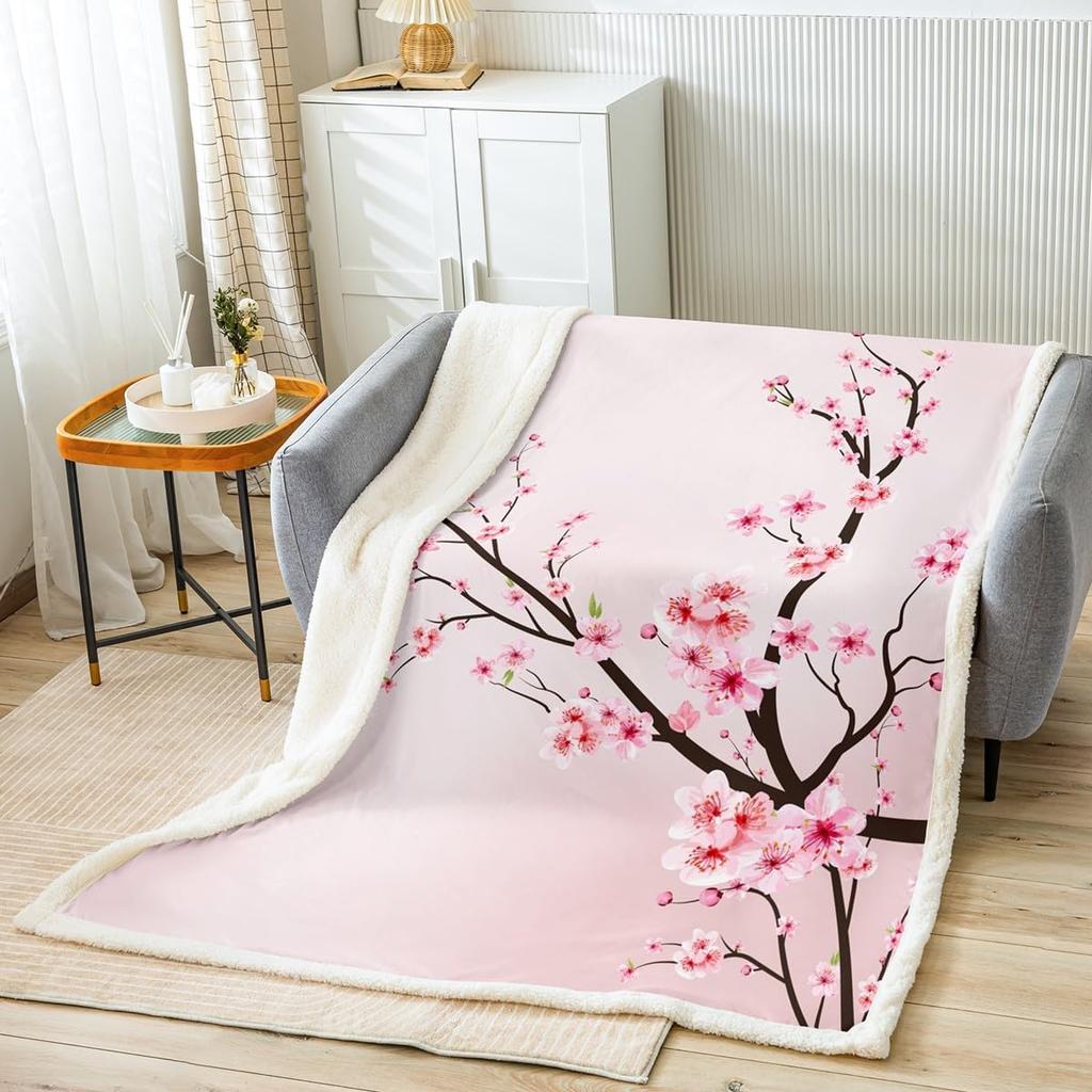 Musical Instrument Blanket Violin Piano Art Fleece Throw Music Lover Decor Colorful Abstract Design Cozy Cover