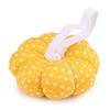 1 Pcs Creative Pumpkin Fabric Sewing Needles Pin Cushion with Elastic Wrist Belt(#4)
