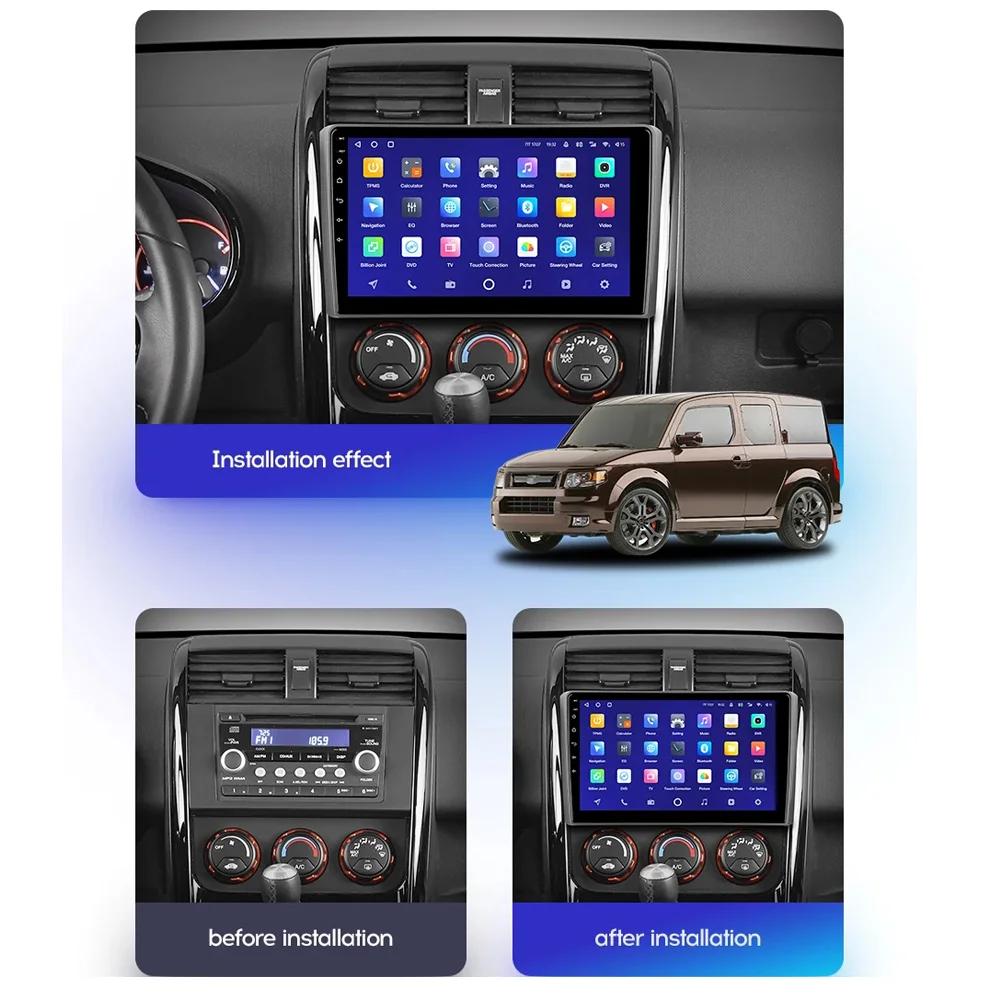 Android Car Radio Head Unit For Honda Element YH 2002-2011 Multimedia Video Player Carplay FM GPS Navigation WIFI 4G Autoradio