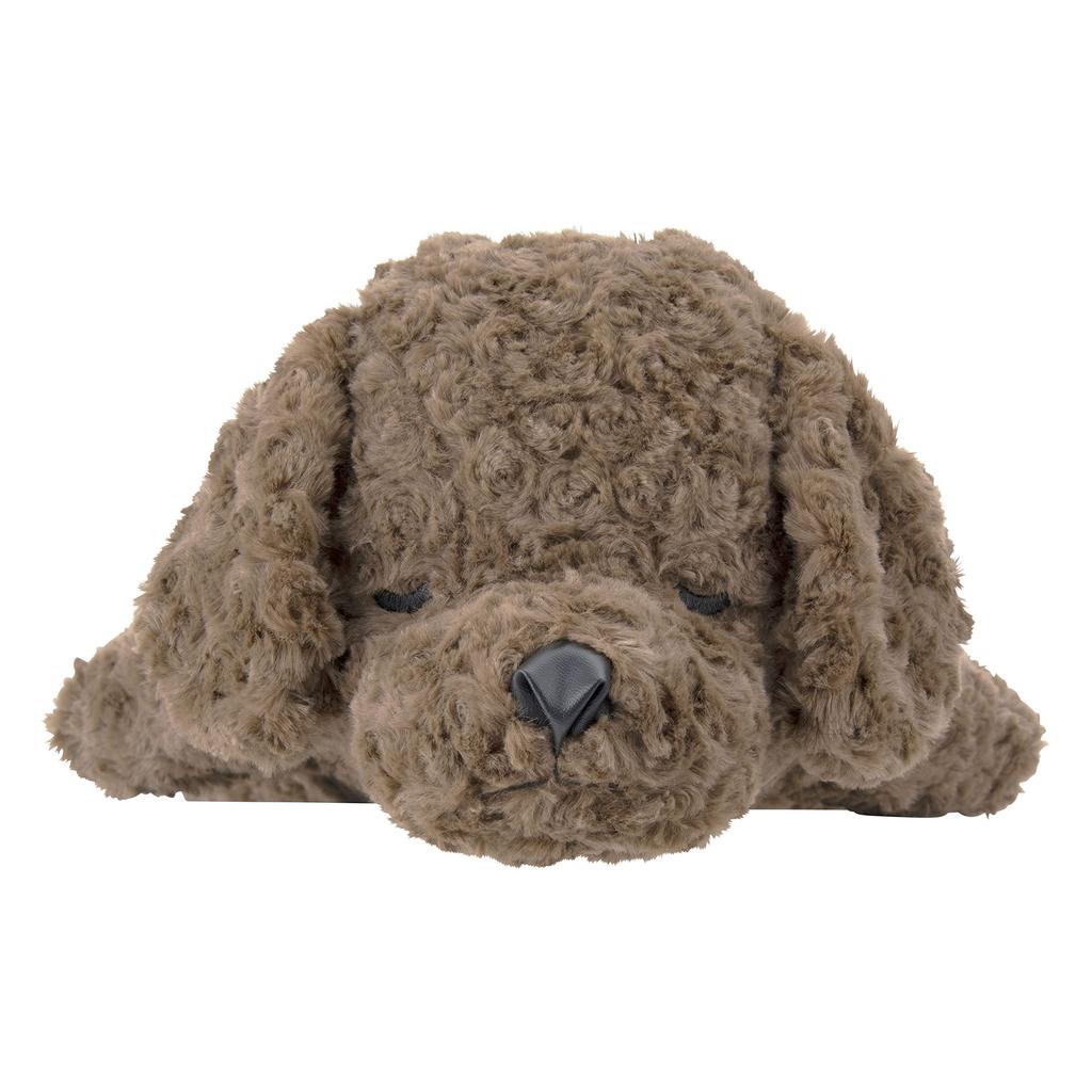 Livheart Body Nemunemu Chocolat Toy Medium Size Fluffy and Squishy Dog Plush Pillow, Cotton, Animals, Poodle, Brown, (Approx. 50cm), Toy, Gift,