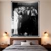 Fleetwood Mac Band Black White Stevie Nicks Concert Poster