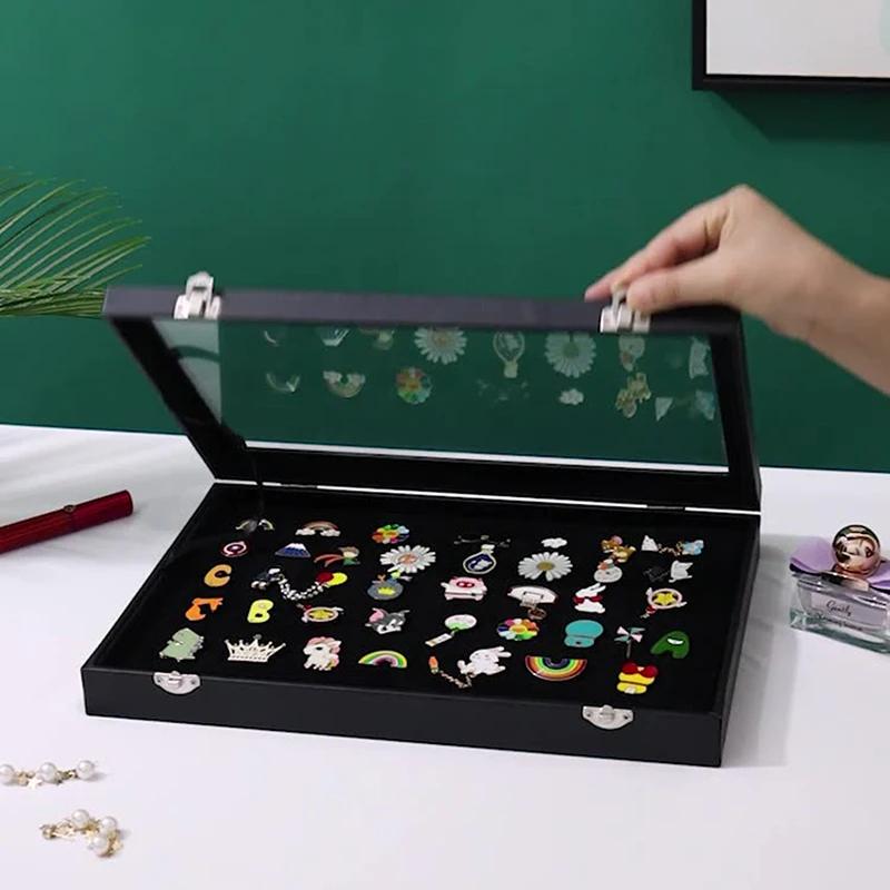 1 Stück Anstecknadel Medaillen Aufbewahrungskasten Abzeichen Aufbewahrungsbox Transparent Staubdicht Anstecknadel Ausstellungsbox Für Medaillen Schmuck Sammlung Ausstellungsbox