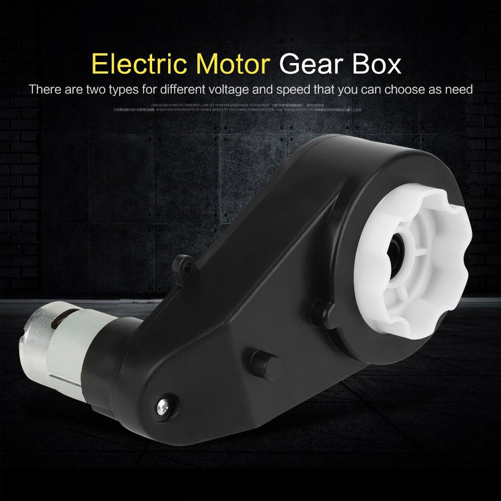 1 buc Cutie de Viteze Zgomot Redus Rezistentă la Uzură Cutie de Viteze Motor Electric pentru Jucărie Mașină Copii (6V15000RPM)