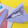 Montessori Handmade Colored Paper Set Versatile Paper Aircraft Toy  Parent-child interaction