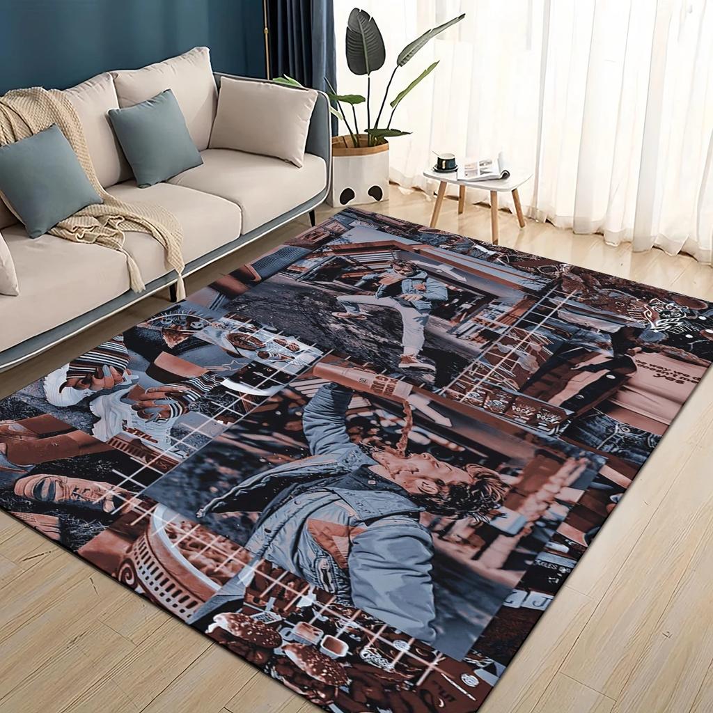 Rudy Pankow 27 Style New JJ Maybank Star Carpet Rug for Living Room Bedroom Home Sofa Decoration,Kids play Non-slip Floor Mat