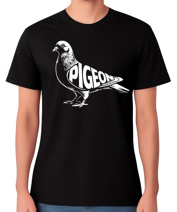 

Pigeon Bird Minimal Line Art Urban Wildlife Unisex T-Shirt Bird Lover Tee 5XL різнокольоровий