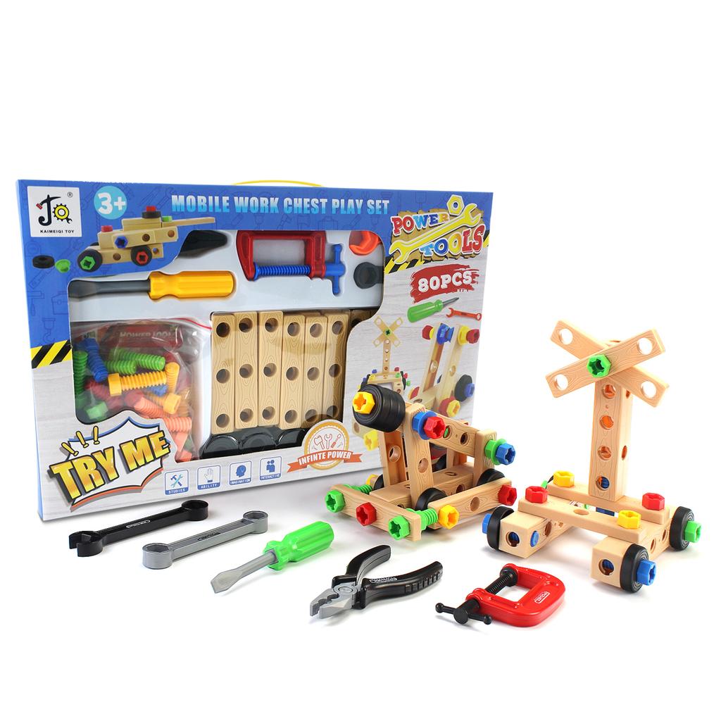 Children Assembly Building Blocks Realistic Shape Multi-function Repair Nut Combination Boys Educational Toys