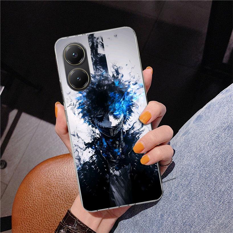 

Dabi MHA My Hero A-Academy Phone Case For Xiaomi Poco X7 X6 X5 Pro F7 Ultra Redmi 15C 15 13C 13 12C 12 10 10A 10C 9 9A 9C 9T Cov Xiaomi Poco F7 Pro