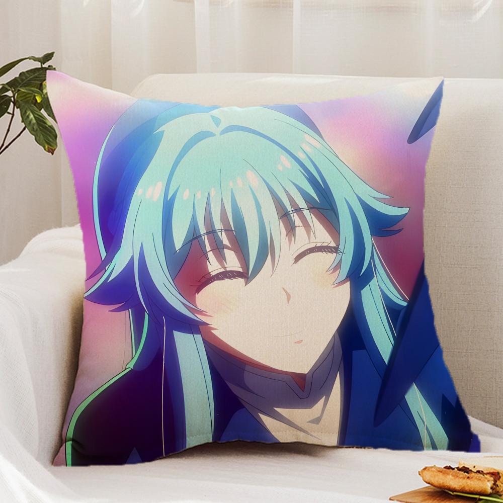 A W-Wild Last Boss A-Appeared! Anime Cushion Cover Premium Comfort Reversible Pillow Cover - Dual - Use Design for Home & Car