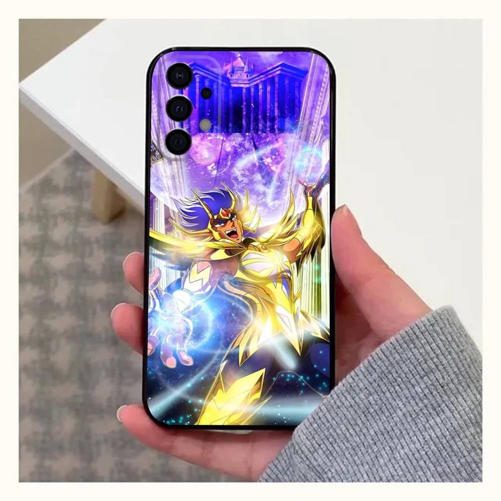 S-Saint S-Seiya Phone Case For Samsung Galaxy A20,A21s,A22,A31,A32,A52,A53,A72,73,A80,A91 Soft Black Cover