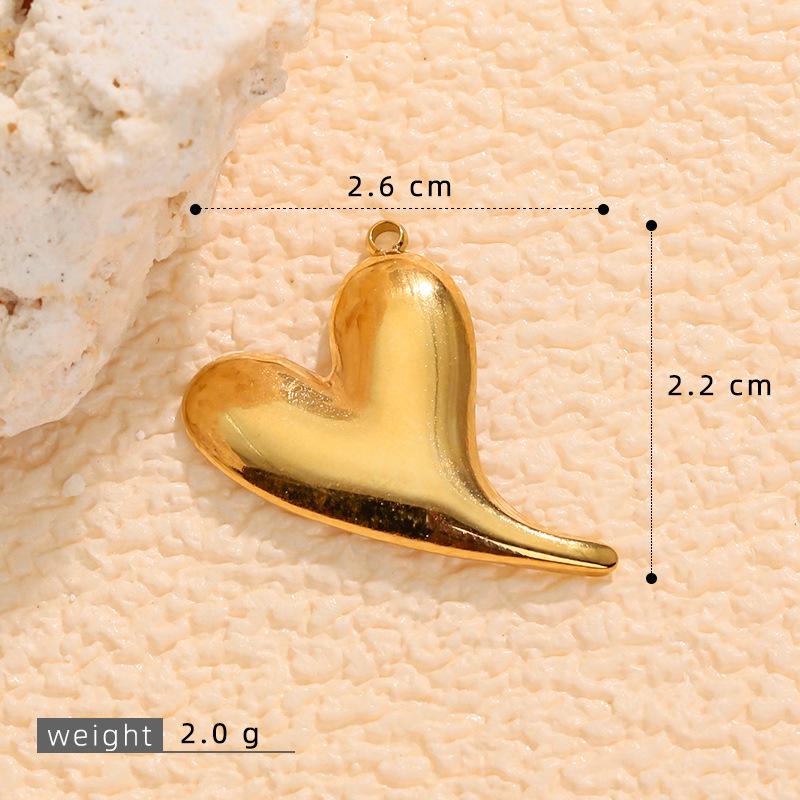 Cross Retro Stainless Steel Heart Pendant Jewelry Collection: Bracelet, Necklace, Earrings, Charms
