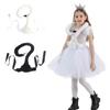 Detachable Swan Costume Prop Swan Shaped Animal Performance Prop  Children's Day Show