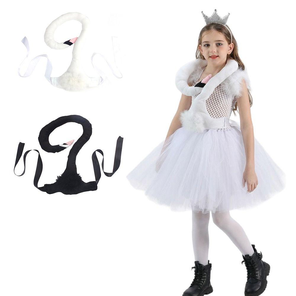Detachable Swan Costume Prop Swan Shaped Animal Performance Prop Children's Day Show