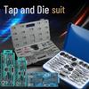 Metric Tap and Die Set with Hand Wrench