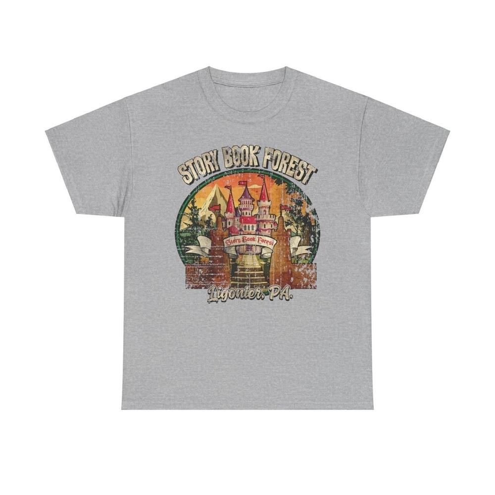 

Story Book Forest Pennsylvania Amusement Park T-shirt 2XL