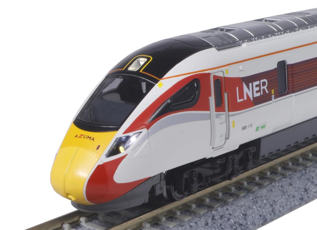KATO Spur N British Railways Baureihe LNER AZUMA Set Modellbahn 800/1 9-teilig 10-1675