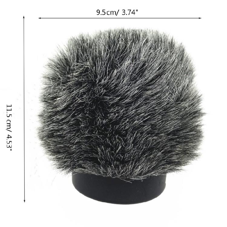 Microphone Windscreen Outdoor Artificial Fur Windshield for Rode Videomic Go II