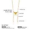 French Heart Metal Textured Freshwater Pearl Patchwork Clavicle Necklace - Stainless Steel, Gold-Plated, Niche Fashion, European & American Style