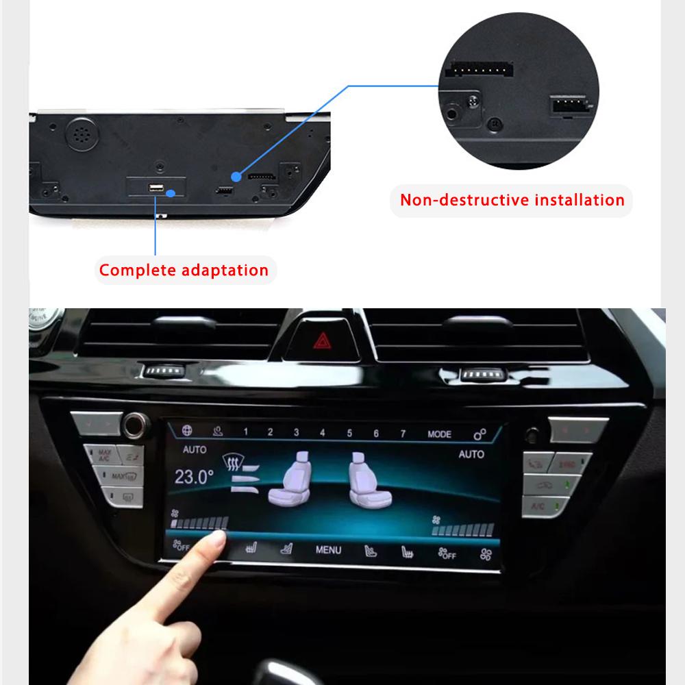 8.8" LCD Climate Control Intelligent AC Switch Panel Display Touch Screen For BMW 5 6 Series G30/M5/X3/X4 2018-2021 2022