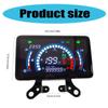 Multifunctional LED Tachometer Digital Motorbike Dashboard with Speedometer Gauge Accurate Readings Suitable for 150 3.0