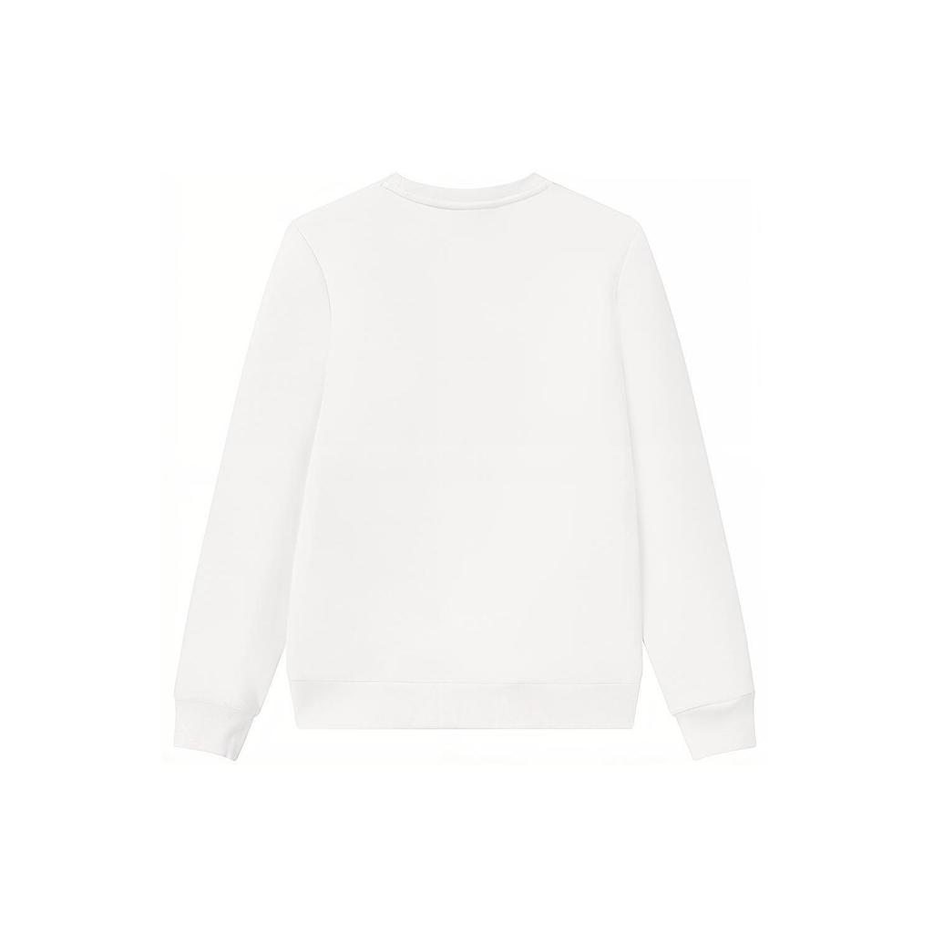 Fila Funky Print Crew Neck Sports Sweatshirt Women Sweatshirt Standard-White F11W048238F-WT