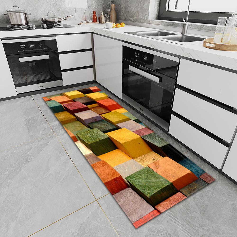Home corridor porch door mat bedroom bedside living room carpet bathroom door absorbent non-slip mat