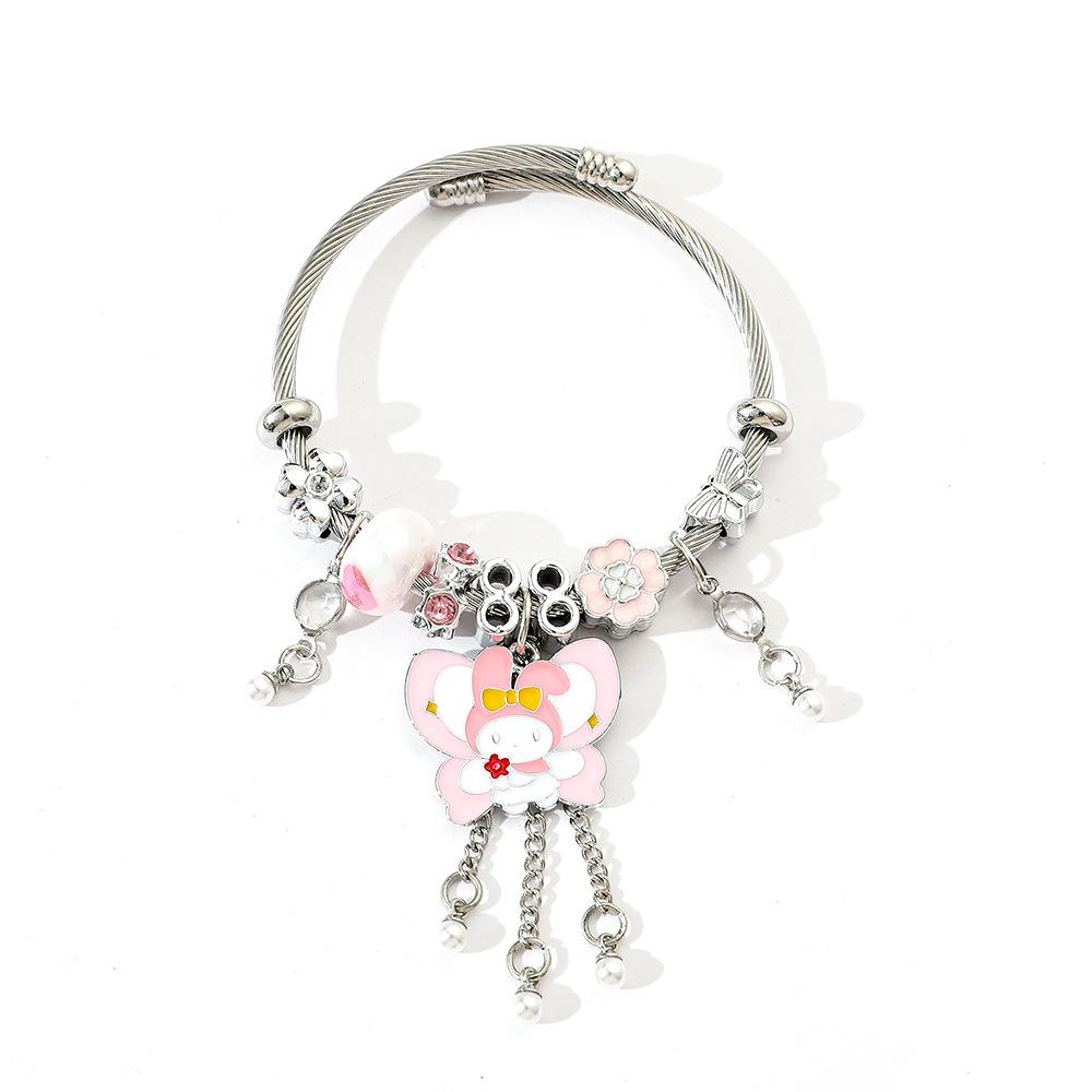 Korean Dongdaemun Y2K Beaded Bracelet - Fresh and Cute Style for Women, Ideal Best Friend Gift