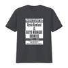 Unisexs Dexys Midnight Runners Dinsdag Gig Poster T Shirt Retro Concert Design vintage Top For Everyday Wear streetwear