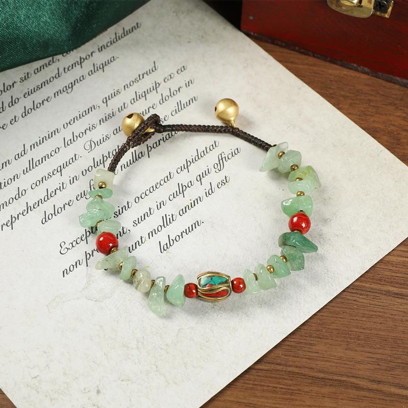 Original design Nepal Tibetan braided bracelet retro personalized bell hand rope Xizang bracelet women