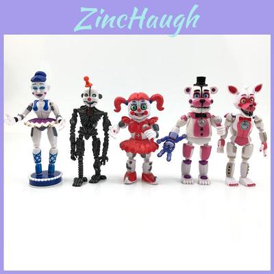Fnaf Five Nights At Freddys Sběratelské akční figurky Obsahující rozsvěcující miniatury a dekorativní ozdoby na dort