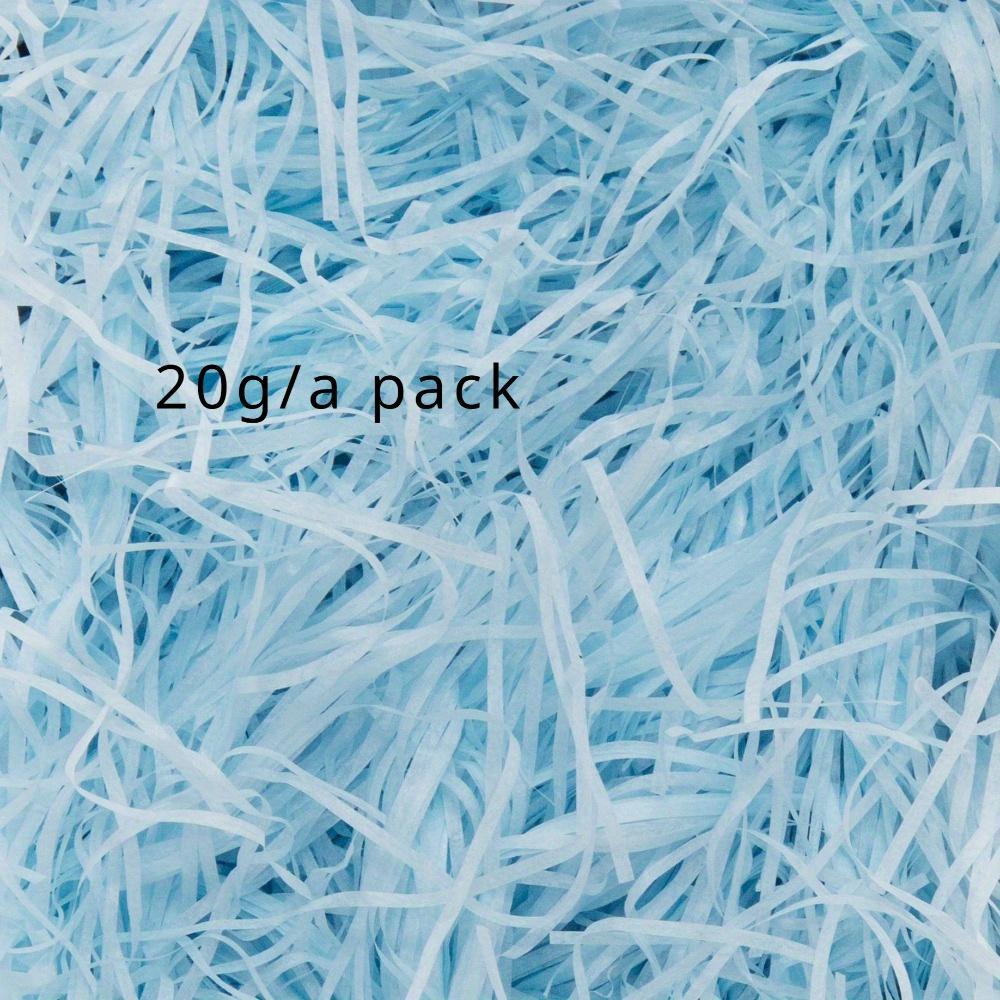 20g Vibrant Crumpled Raffia Paper Filler DIY Wedding, Party, Gift Box, Candy Packaging Decorations Colorful Stuffing for Party Decorations