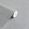 Linen Texture Self-Adhesive Waterproof Wallpaper for Bedroom & Living Room - Thickened, Solid Color, Moisture-Proof, Simple Design.