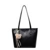 Large-capacity commuter bag women's 2025 spring new fashion shoulder tote bag Korean version portable underarm bag