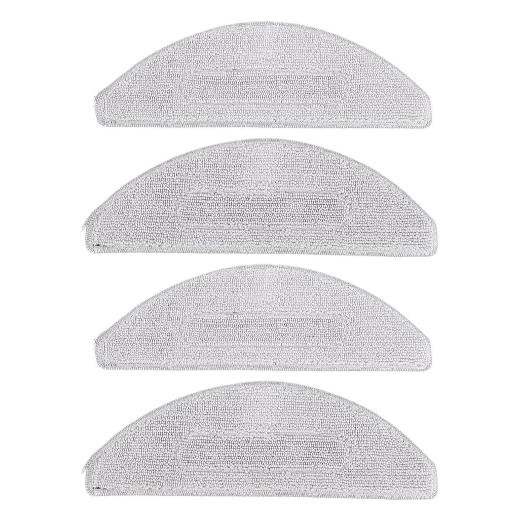 4 ks Náhradní mopové podložky pro robotický vysavač I5 J5 Mop Omyvatelné Opakovaně použitelné Čisticí podložky z mikrovlákna