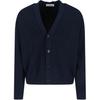 Stone Island V-Neck Logo Button Long Sleeve Knit Sweater Men sweater L1S155100009S00D8-V0020
